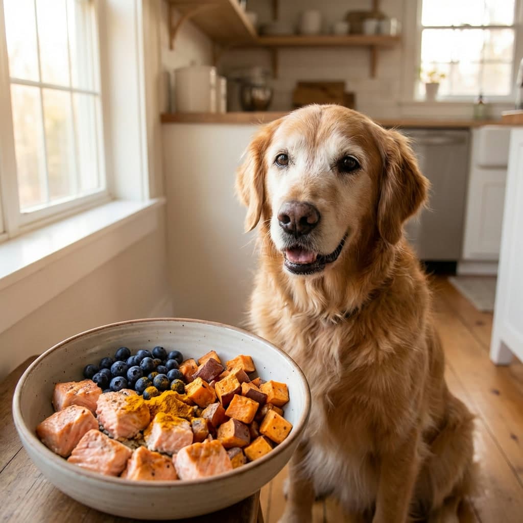 Anti-Inflammatory Foods for Dogs With Arthritis: A Vet-Backed Guide